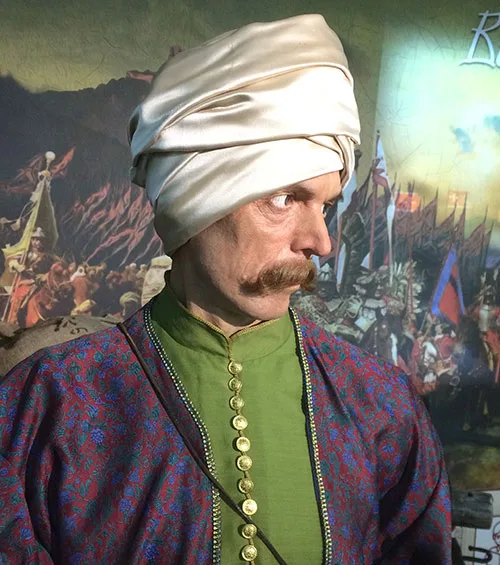 Ukrainian Cossack dressed in Ottoman clothing