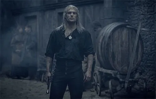 Show costumes in The Witcher fantasy drama series