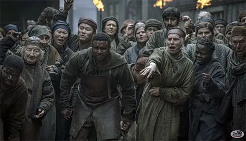 Show costumes in The Witcher fantasy drama series