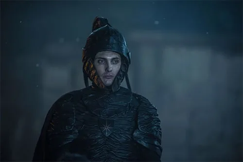 Show costumes in The Witcher fantasy drama series