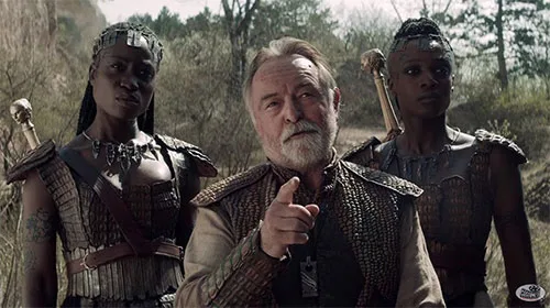 Show costumes in The Witcher fantasy drama series