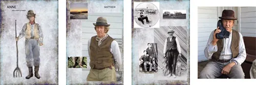 Show costumes in Canadian Anne with an E series