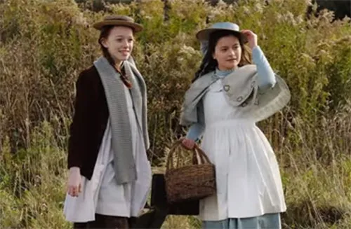 Stage costumes in Anne with an E TV show