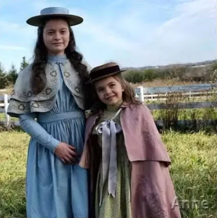Stage costumes in Anne with an E TV show