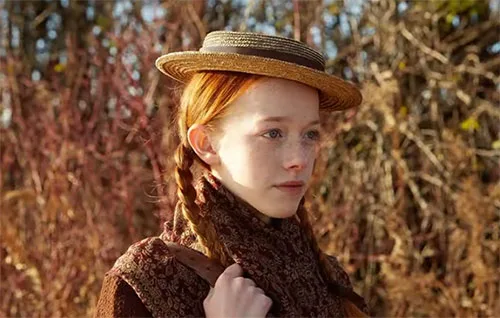 Stage costumes in Anne with an E TV show