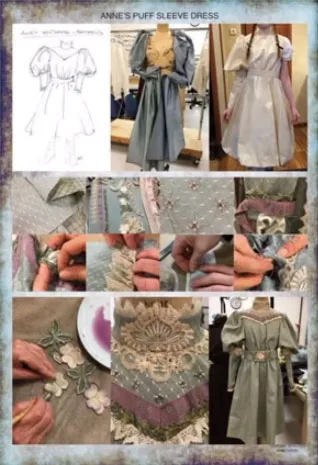 Show costumes in Anne with an E TV show