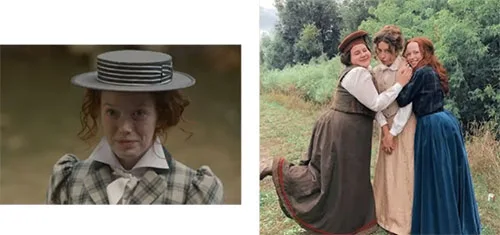Show costumes in Anne with an E TV show