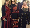 Palestinian tatriz patterns in several large regions and their unique features