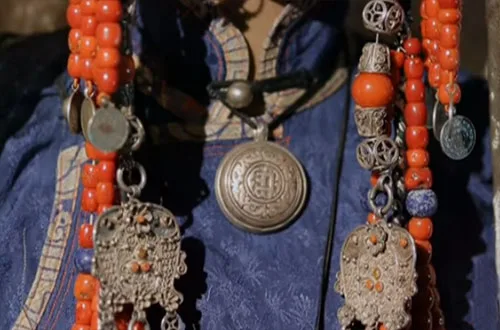 Buryat traditional jewelry. Even personal hygiene tools are turned into jewelry items
