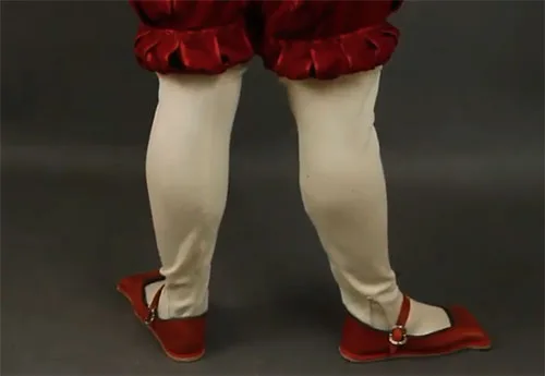 Men’s attire in Europe in 16th century German Renaissance