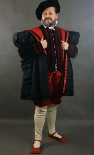Men’s attire in Europe in 16th century German Renaissance