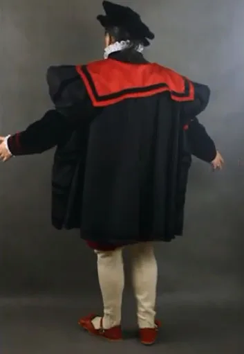 Men’s attire in Europe in 16th century German Renaissance