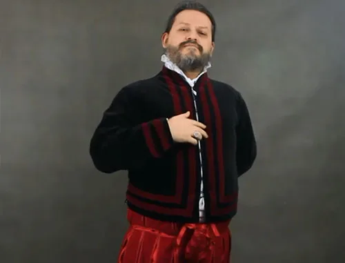 Men’s attire in Europe in 16th century German Renaissance