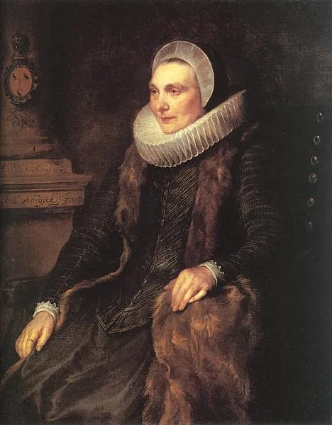 Hairstyles in the 1620s-1640s. Bouffons, silver hair, and hair jewelry at the nape