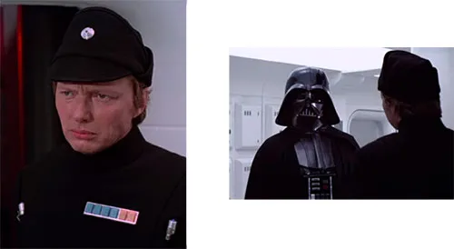 Star Wars movie costumes and historic military uniforms