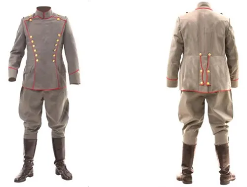 Star Wars movie costumes and historic military uniforms