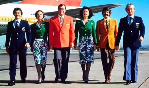 Cabin crew fashion throughout time