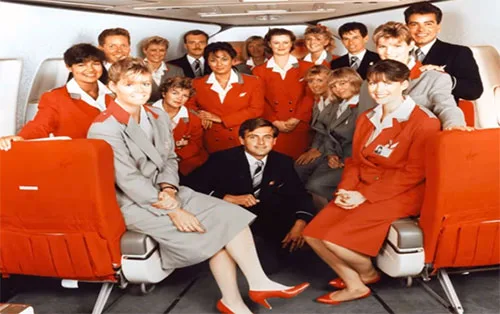 Cabin crew fashion throughout time