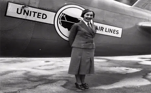 Cabin crew fashion throughout time