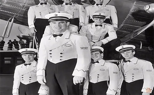 Cabin crew fashion throughout time
