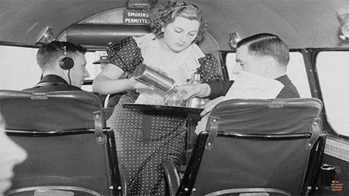 Cabin crew fashion throughout time