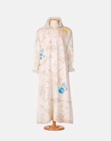 Movie costumes in folk horror film Midsommar