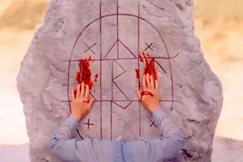 Movie costumes in folk horror film Midsommar