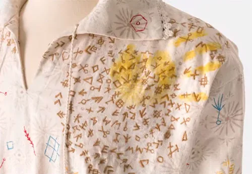 Movie costumes in folk horror film Midsommar