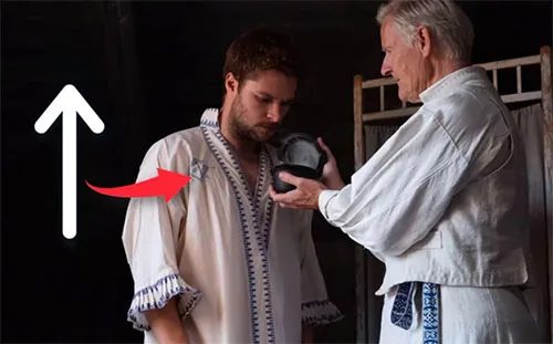 Movie costumes in folk horror film Midsommar