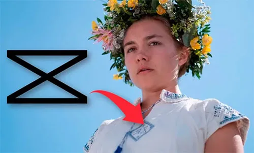 Movie costumes in folk horror film Midsommar