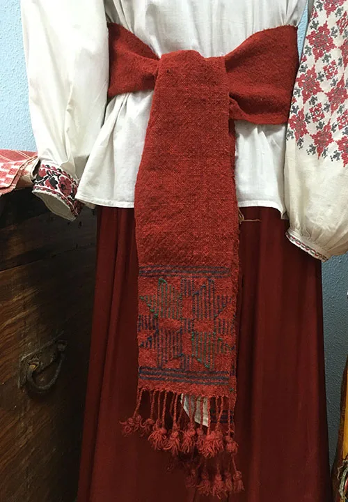 Traditional attire of groom from northern Ukraine late 19th – early 20th century