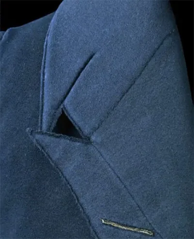 Regency tailcoat collar