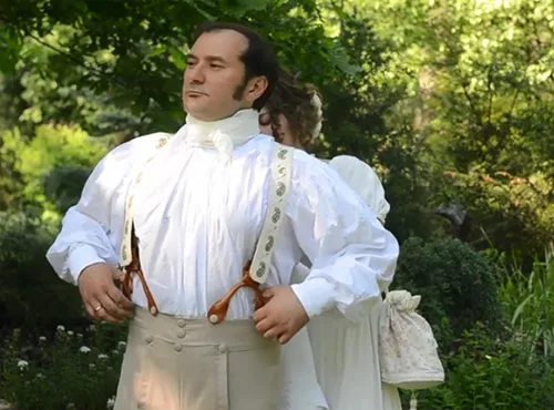 Regency suspenders