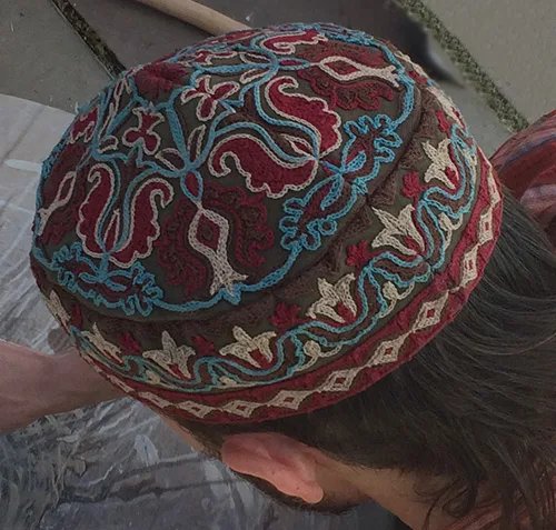 Traditional Crimean Tatar embroidery
