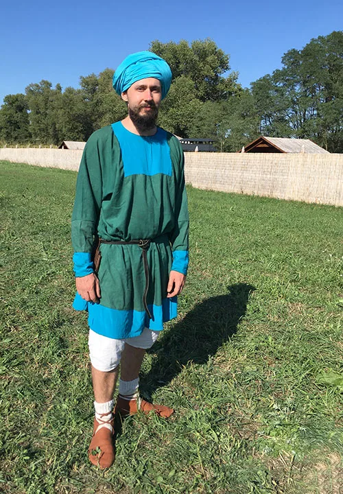 Medieval Byzantine male attire