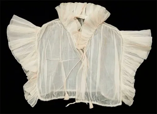 Napoleonic Wars fashion ruff-collar 1815