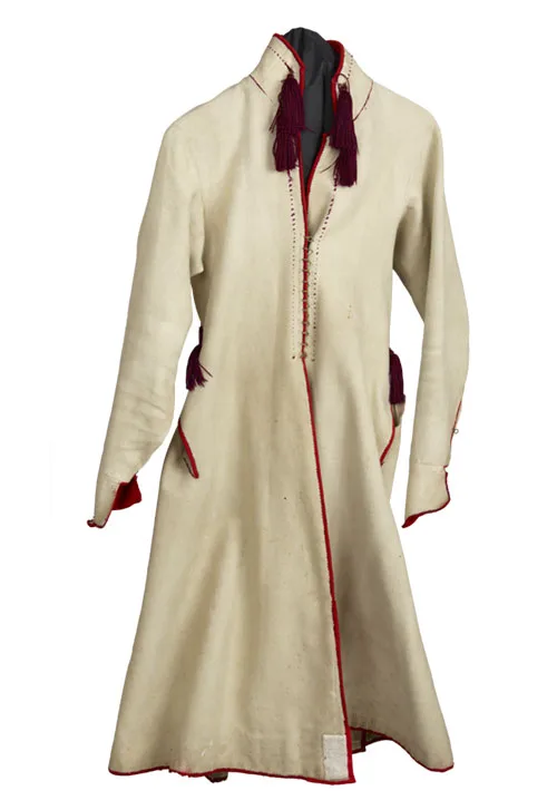 White sukmana coat from Poland 19th-20th century
