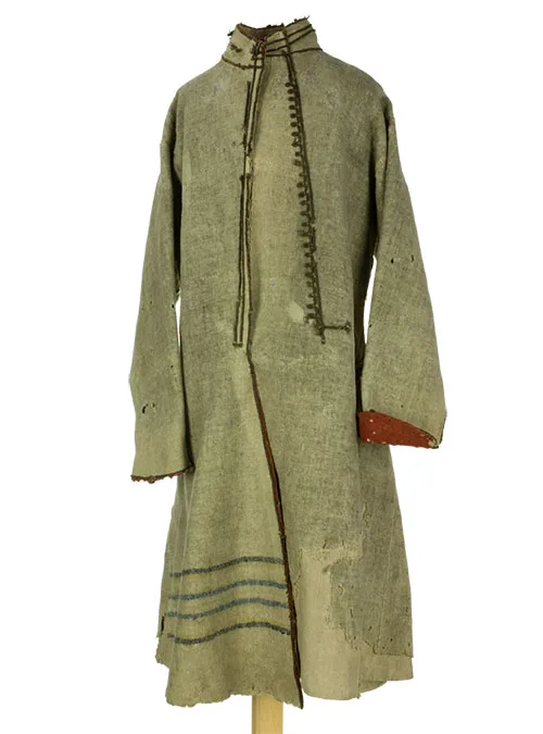 Polish traditional outerwear in the 1700s – early 1900s. Sukmana – folk peasant coat from Poland