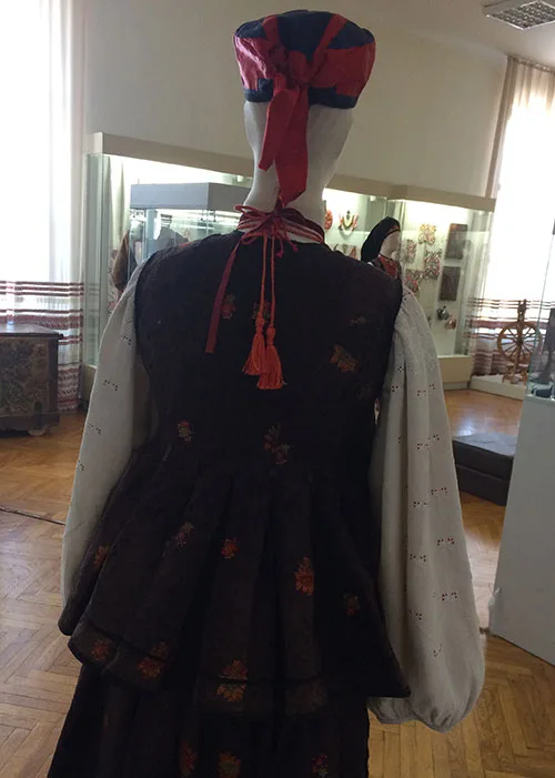 Beautiful Ukrainian traditional costume