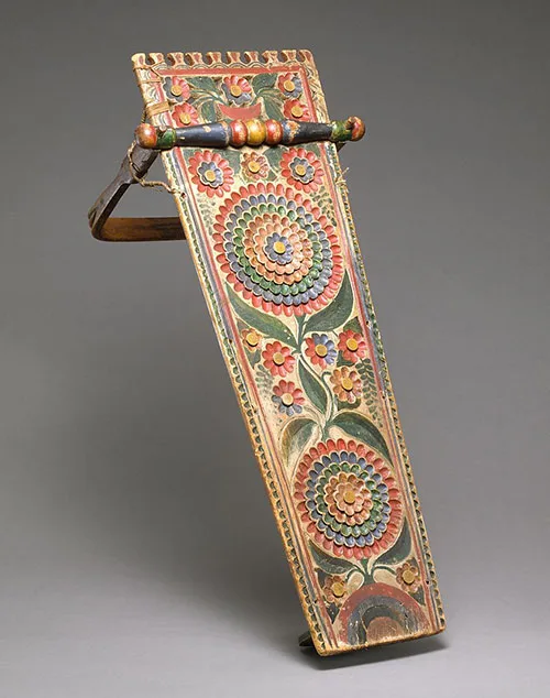 Native American Mohawk cradleboard 1860