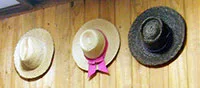 Chilean chupalla hat is used by peasants and cowboys since the 1740s