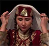 How to wear Crimean Tatar female folk costume step by step. Great video