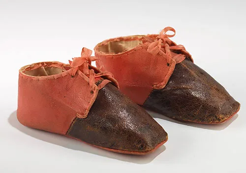 19th-century kid shoes