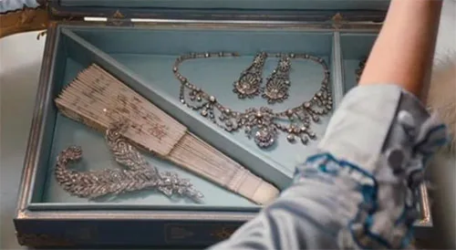 Stage costumes in Marie Antoinette historical drama film