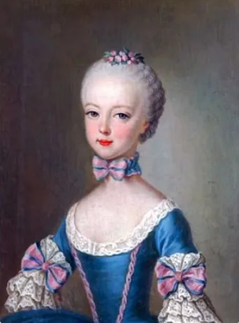 Portrait of Archduchess Maria Antonia of Austria circa 1762 by Jean-Etienne Liotard
