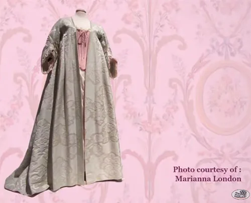 Stage costumes in Marie Antoinette historical drama film