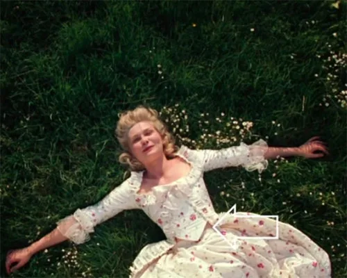 Stage costumes in Marie Antoinette historical drama film