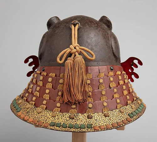 vintage helmet Japanese helmet 17th century