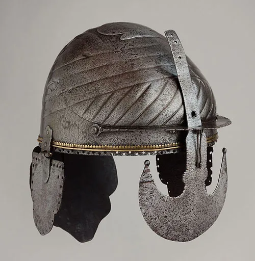 vintage helmet Indian helmet 17th century