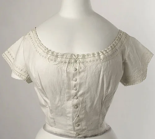 American corset cover from 187